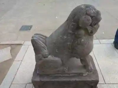 鳩森八幡神社の狛犬
