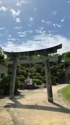 國鉾神社の鳥居