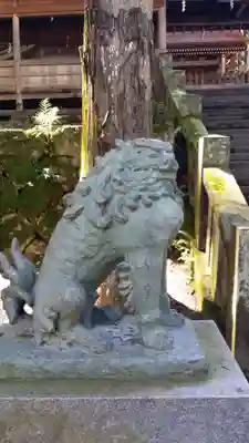 諏訪大社の狛犬