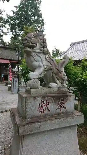 北向神社の狛犬