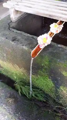 伊佐須美神社の手水