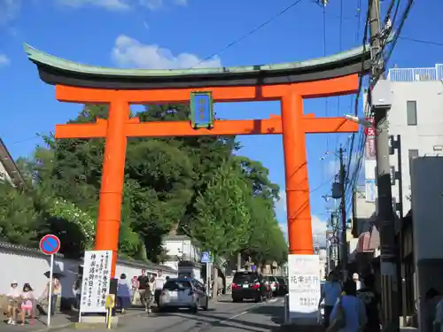 御香宮神社の鳥居