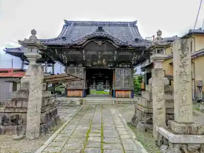 飛島善光寺の山門・神門