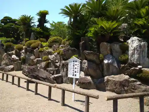 粉河寺の庭園