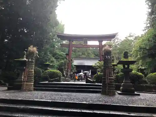 北口本宮冨士浅間神社の鳥居