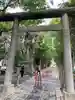 越ヶ谷久伊豆神社の鳥居