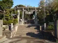 鶴峰八幡神社の鳥居