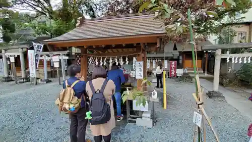 川越熊野神社の手水