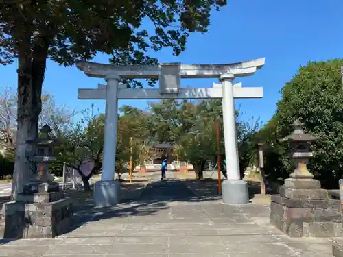 上里菅原神社の鳥居