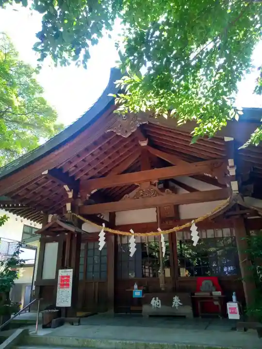 萱津神社の本殿・本堂