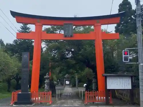 野辺地八幡宮の鳥居