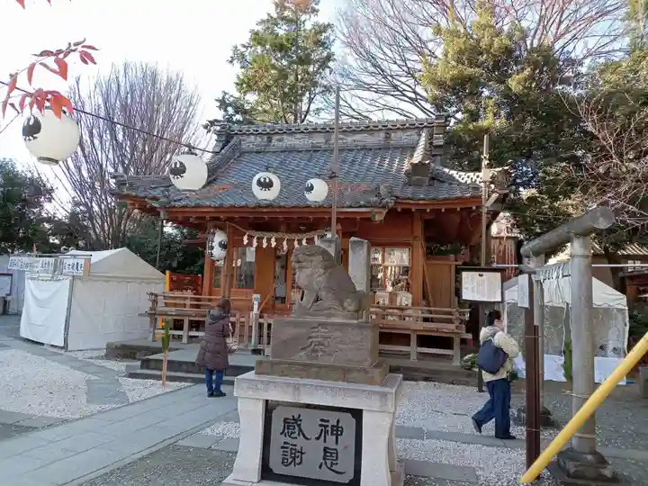 川越熊野神社の本殿・本堂