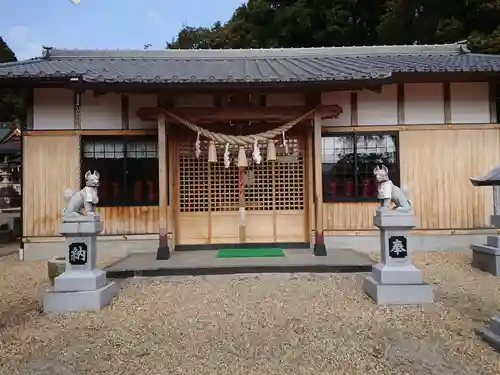 土岐一稲荷神社の本殿