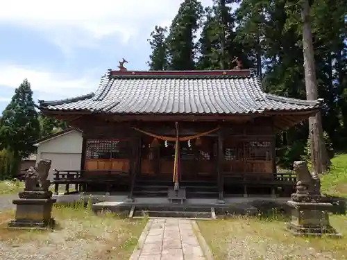 劔神社の本殿