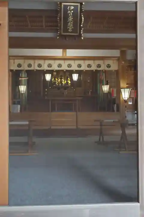 伊賀東照宮の本殿・本堂