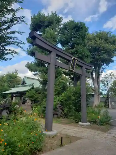 鷺宮八幡神社の鳥居