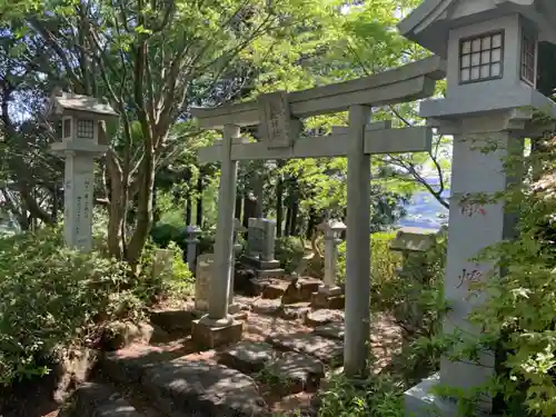 常陸国出雲大社の鳥居