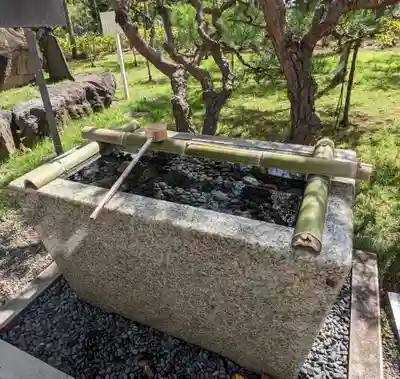 茨城縣護國神社の手水舎