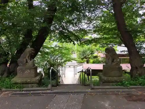 杉山神社の狛犬