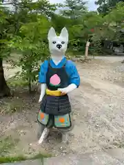 桃太郎神社（栗栖）の狛犬