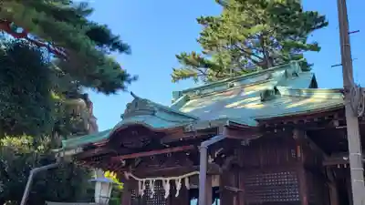 駒留八幡神社の本殿・本堂