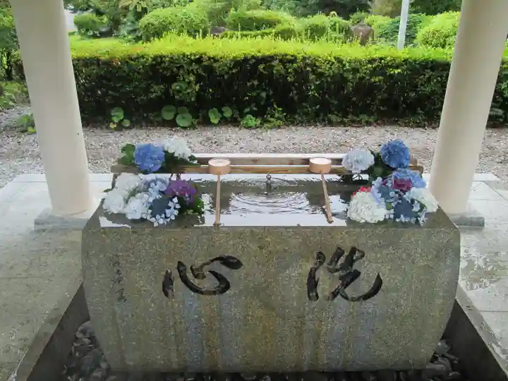 屋久島大社の手水舎