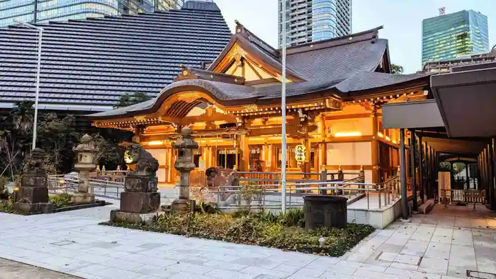 西久保八幡神社の本殿・本堂