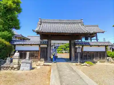 長松寺の山門・神門