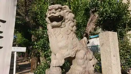日置神社の狛犬
