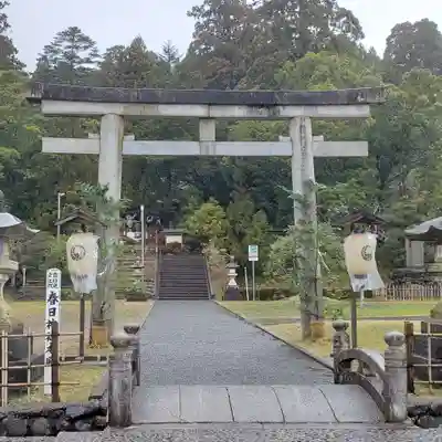 春日神社の鳥居