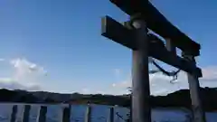 鳴無神社の鳥居