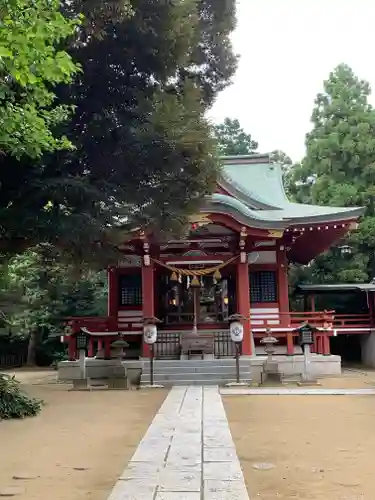 柏諏訪神社の本殿・本堂
