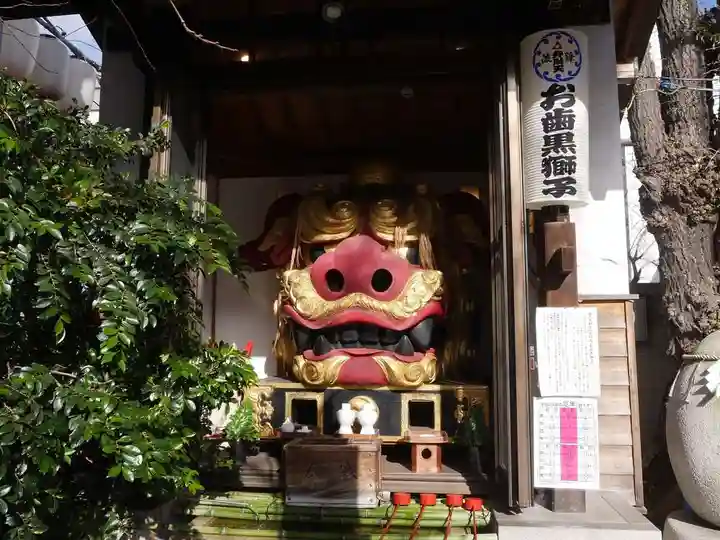 波除神社(波除稲荷神社)の狛犬