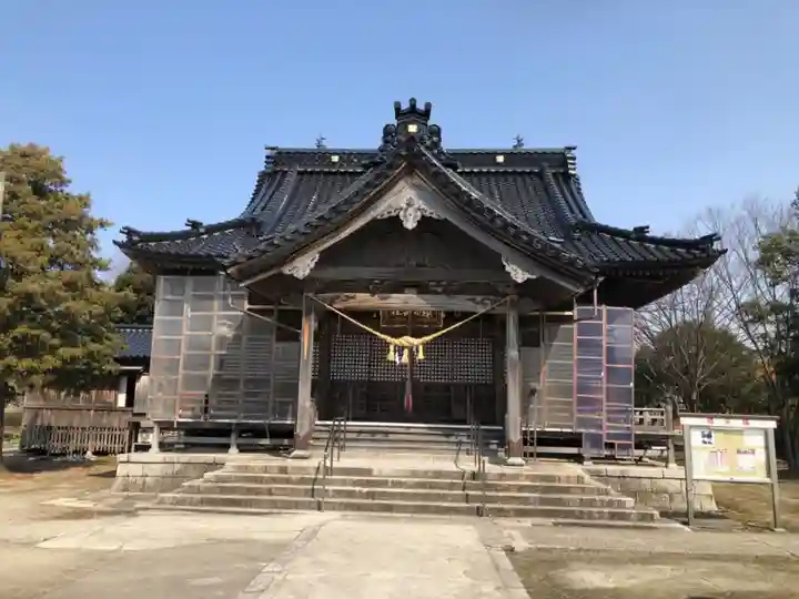 櫟原神社の本殿・本堂