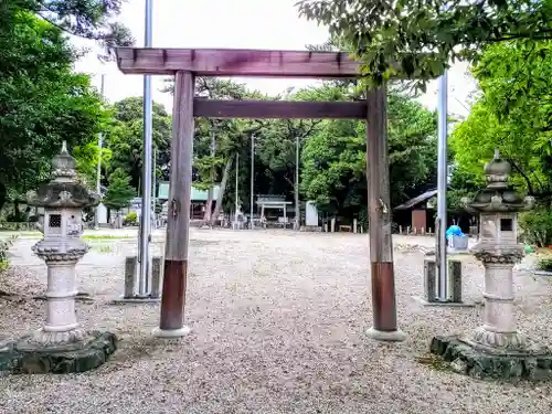 神明社（大脇神明社）の鳥居