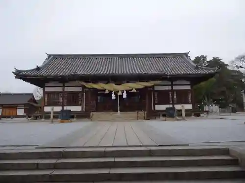 阿智神社の本殿・本堂