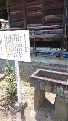 諏訪神社の手水舎