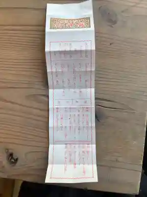 札幌諏訪神社のおみくじ