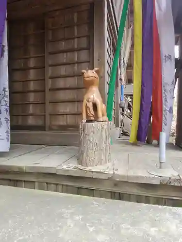 釜山神社の狛犬