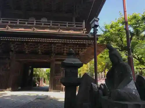 高安寺の山門・神門