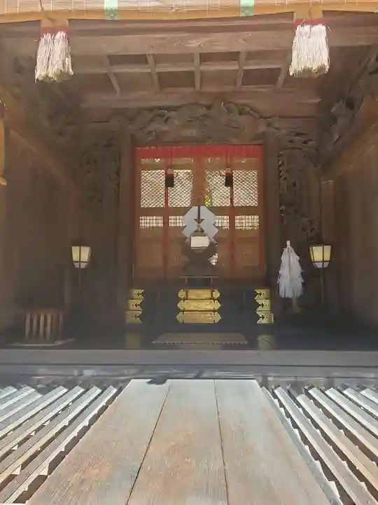 諏訪大社下社春宮の本殿・本堂