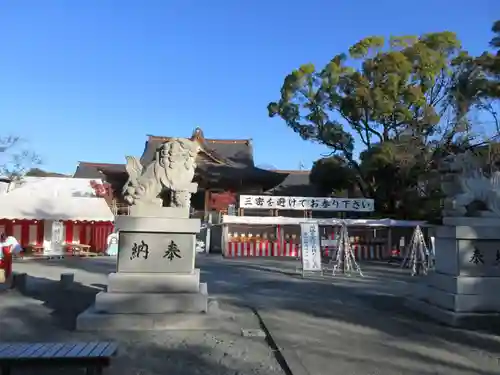 富知六所浅間神社の狛犬