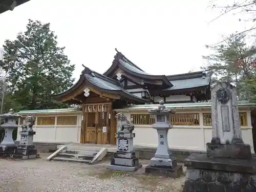 毘森神社の本殿・本堂