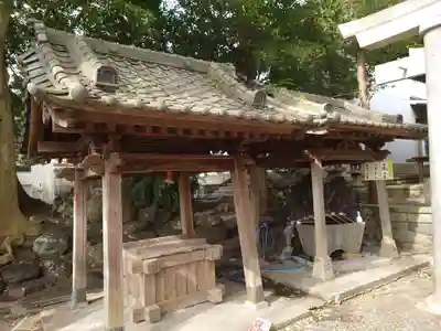 豊積神社の手水舎