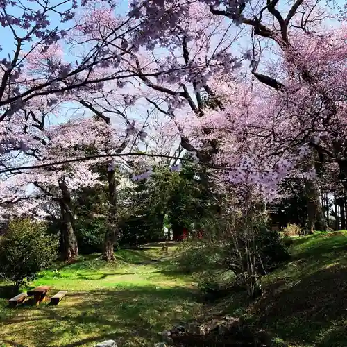 神炊館神社 ⁂奥州須賀川総鎮守⁂の庭園