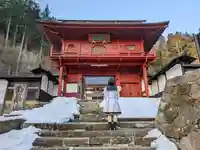 法華寺の山門・神門