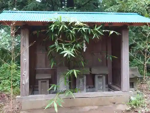 蛟蝄神社門の宮の末社