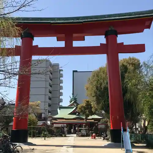 尼崎えびす神社の鳥居