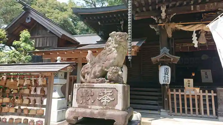 曾屋神社の狛犬
