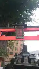 諏訪大明神の鳥居